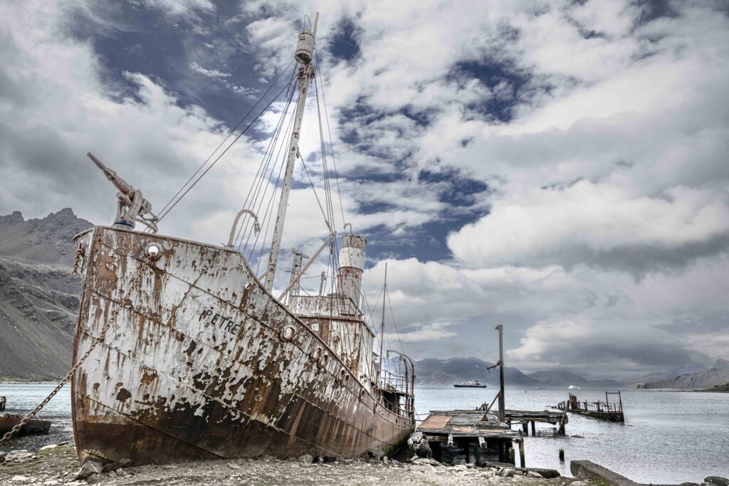 Ballenero Petrel, Grytviken, Islas Georgias del Sur
